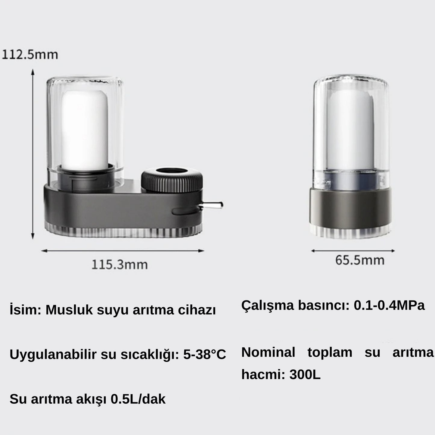 Hidrolife Musluk Suyu Arıtıcı – Evinizde Pratik Temiz Su Deneyimi