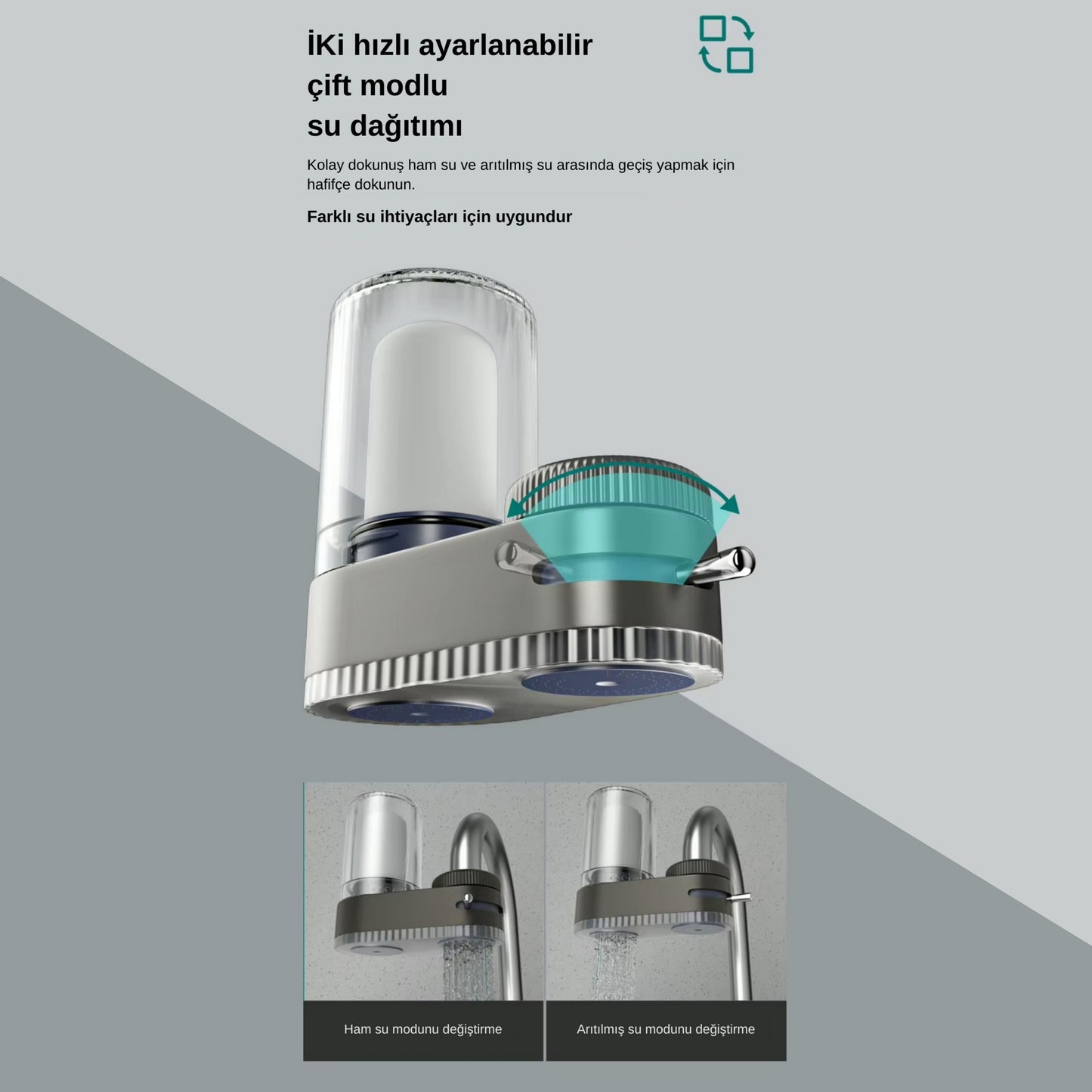 Hidrolife Musluk Suyu Arıtıcı – Evinizde Pratik Temiz Su Deneyimi