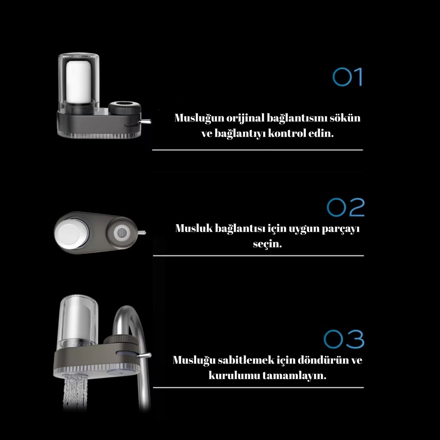Hidrolife Musluk Suyu Arıtıcı – Evinizde Pratik Temiz Su Deneyimi